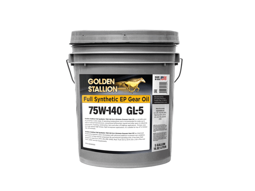 Dầu nhớt Golden Stallaion 75W140